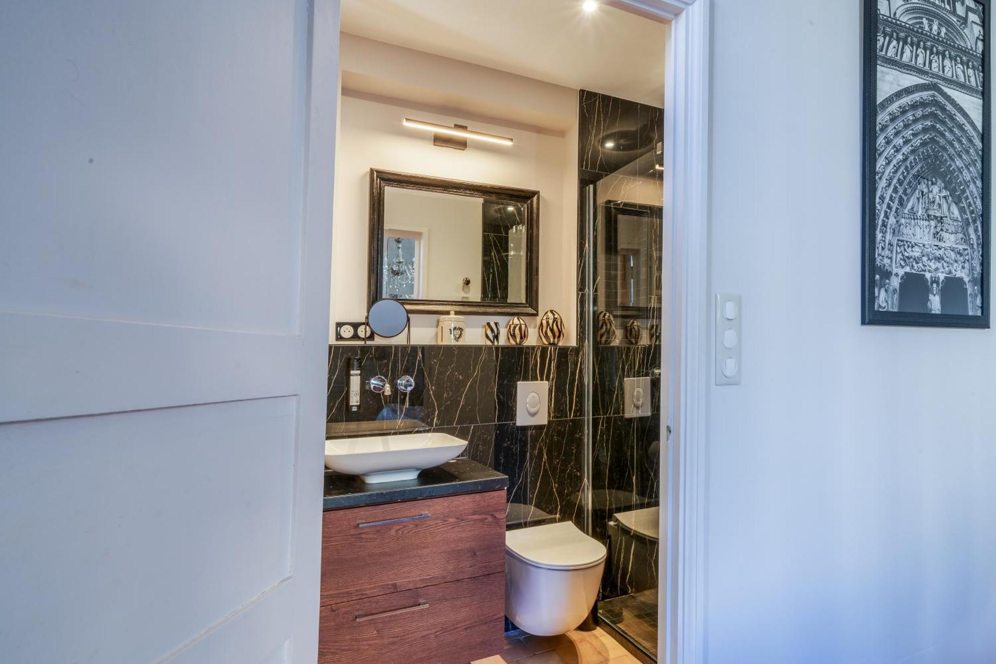 Appartement Raffine Vue Cathedrale, Jardin, Wifi Tours Exterior photo